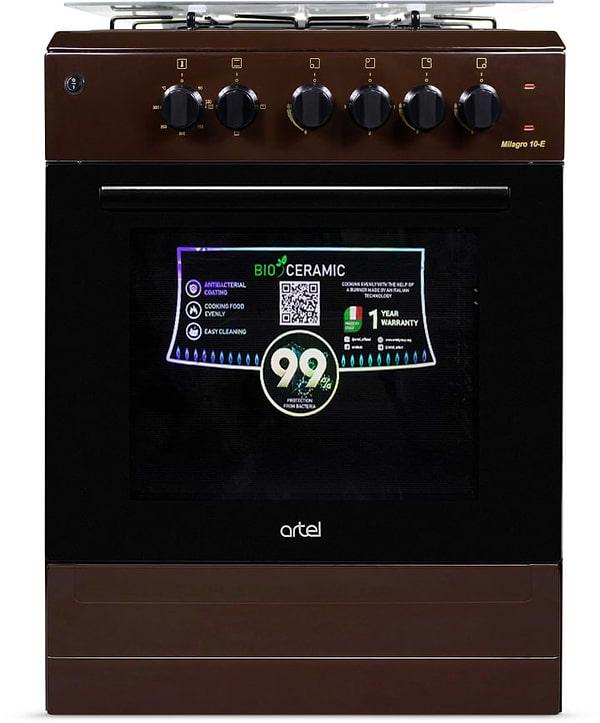 Фото - Плита газова ARTEL MILAGRO 10-E Brown