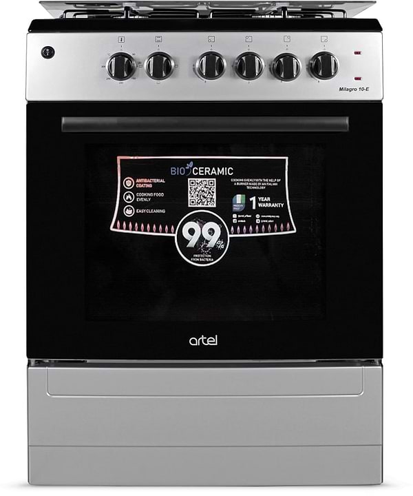 Фото - Плита газова ARTEL Milagro 10-E Grey