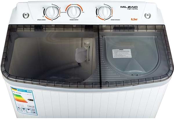 Фото - Пральна машина Milano FWT701 PA Gray