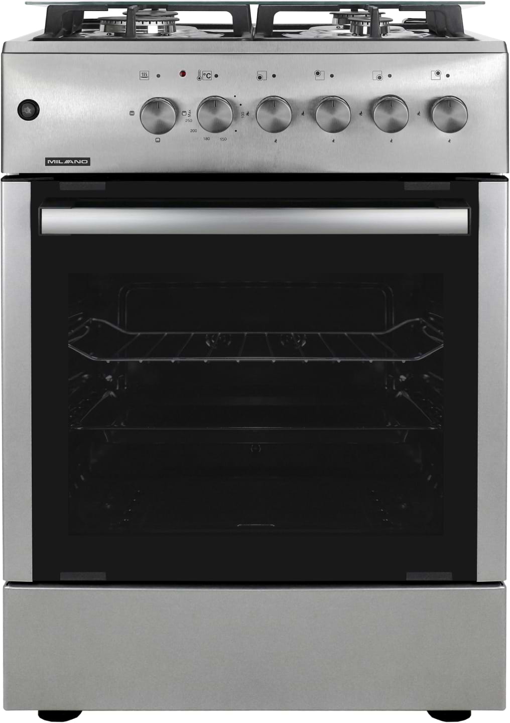 Купить Плита газовая Milano ML60 E40C+стальная - Фото 1 Плита газовая Milano ML60 E40C+стальная - Фото 1