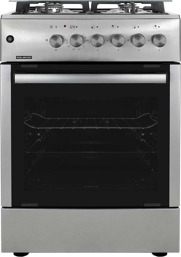 Фото - Плита газова Milano ML60 E40C+стальна Фото - Плита газова Milano ML60 E40C+стальна