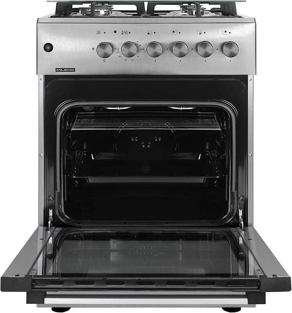 Фото - Плита газова Milano ML60 E40C+стальна