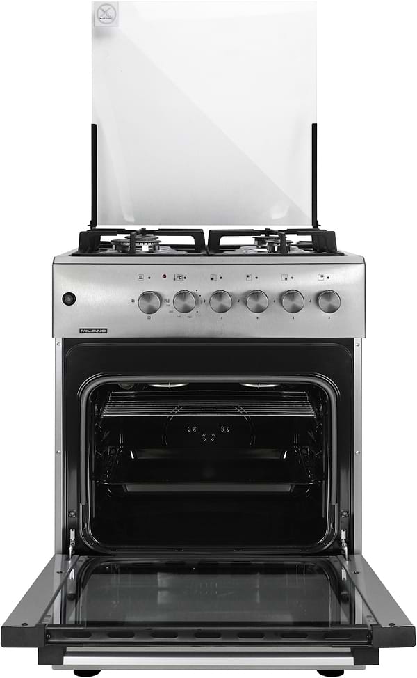 Фото - Плита газова Milano ML60 E40C+стальна