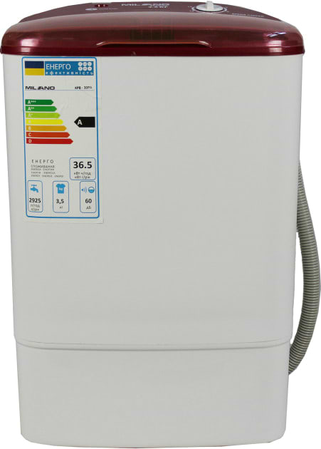Фото - Пральна машина Milano XPB-30 PA RED