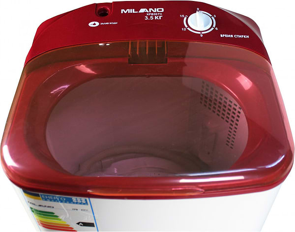 Фото - Пральна машина Milano XPB-30 PA RED