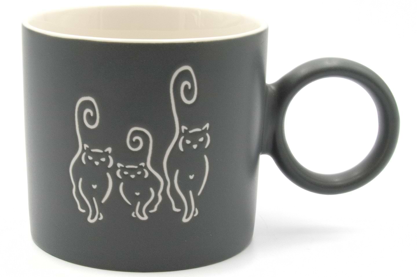Чашка Milika Kittylandia Grey 455 мл (M0520-93G-008C-M1381)