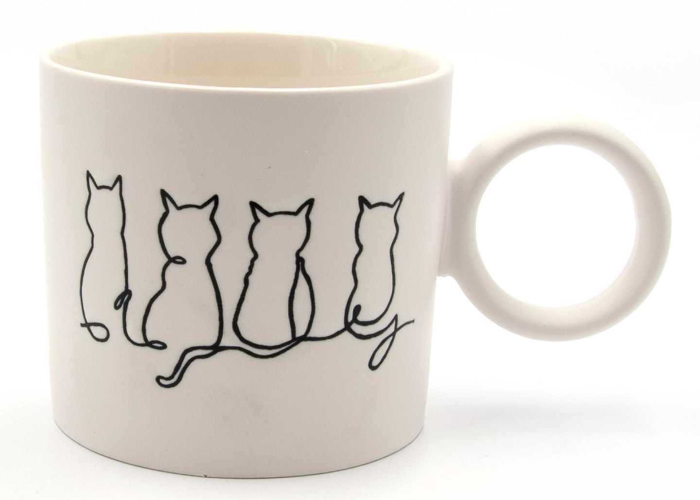 Чашка Milika Kittylandia White 455 мл (M0520-93G-008D-M1381)