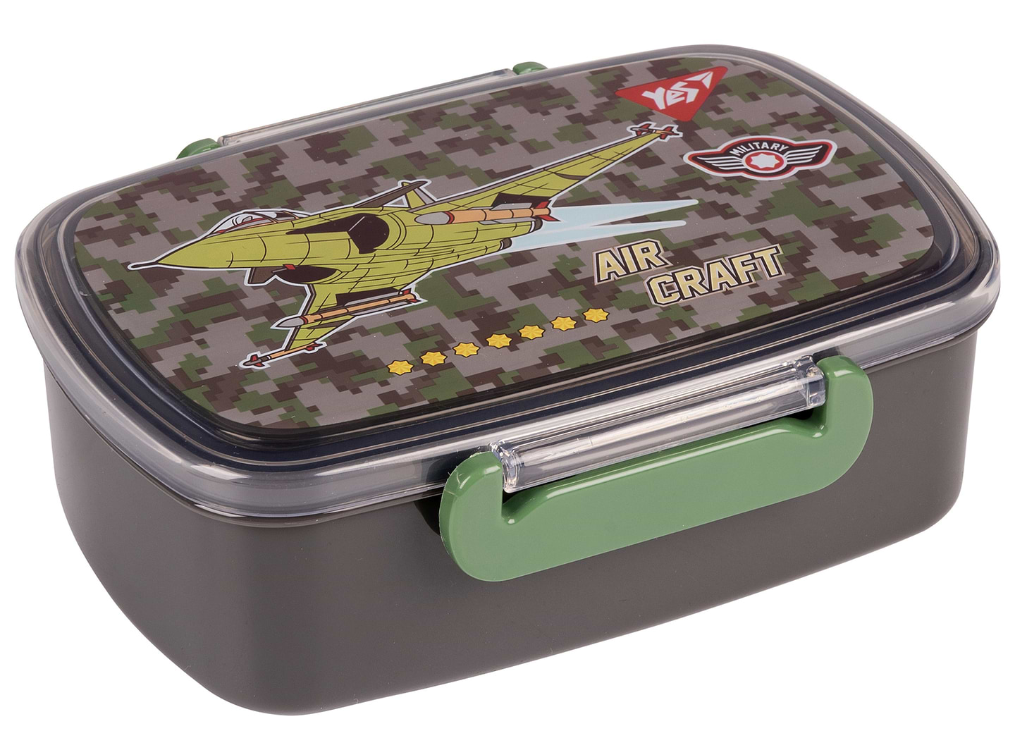 Ланч-бокс YES Military 750 мл (708066) - Фото 1