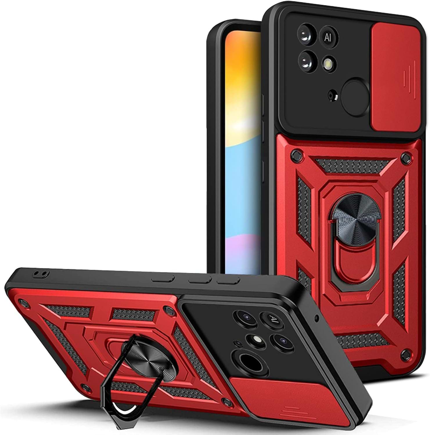 Чехол для смартфона BeCover Military for Xiaomi Redmi 10C Red (708336)