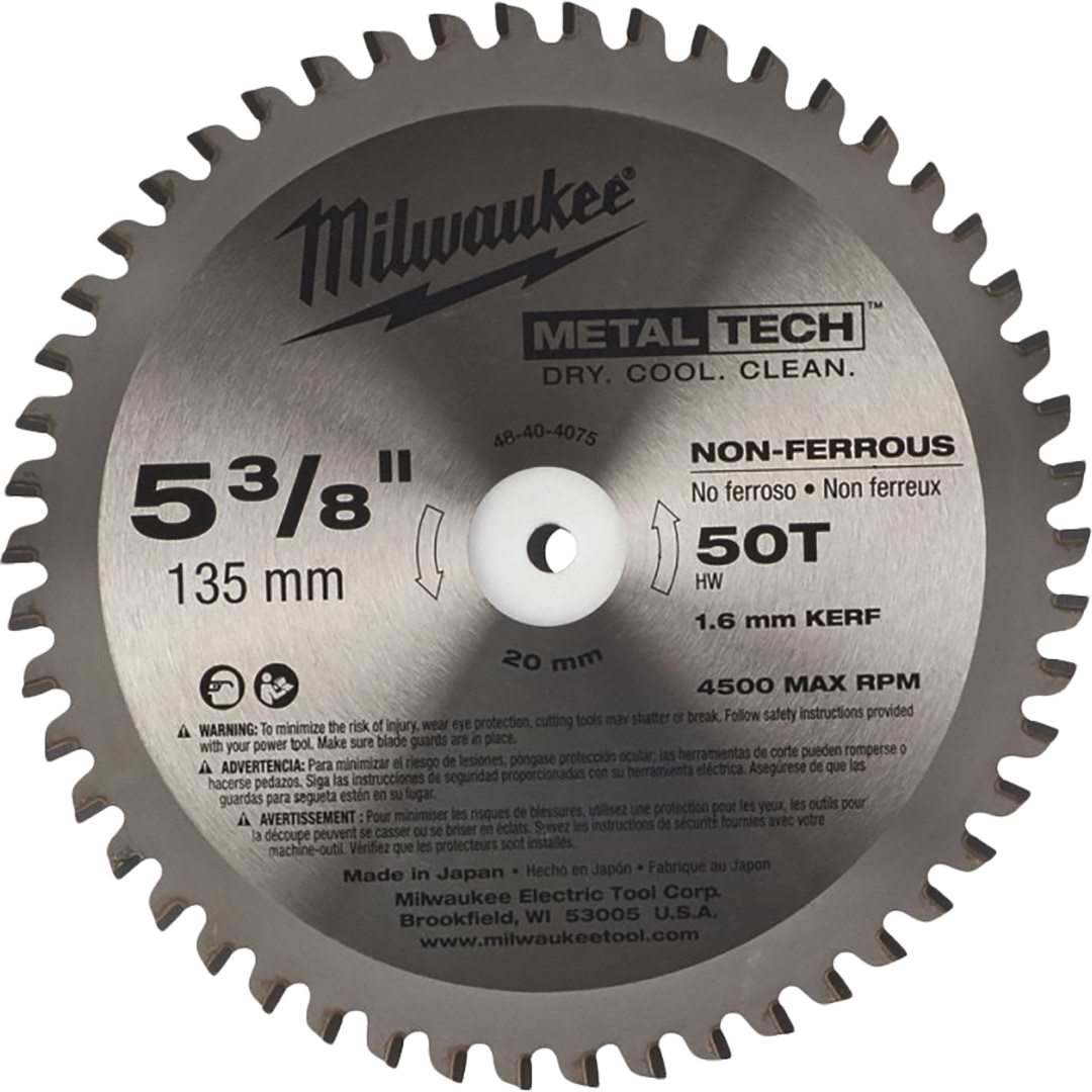 Диск пильний Milwaukee 135х20 мм (48404075)