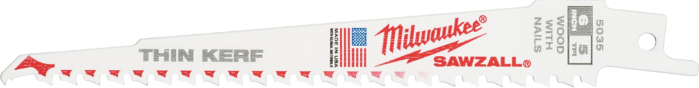 Полотно Milwaukee 300мм/ 5 з/д 5 шт. (48475037)