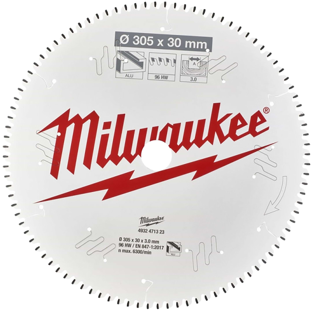 Диск пильний Milwaukee Alu PFTE 305х30х3.0 мм (4932471323)