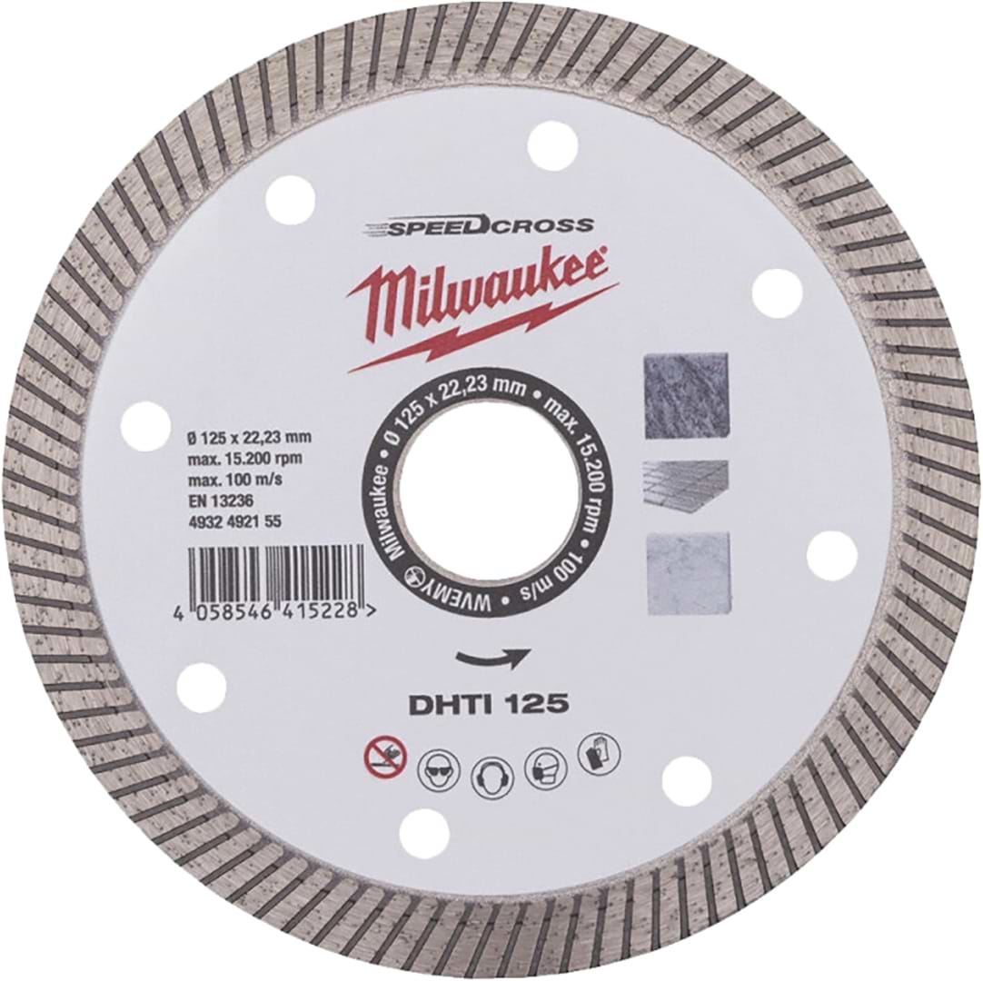 Диск алмазний Milwaukee DHTI 125 мм (4932492155)