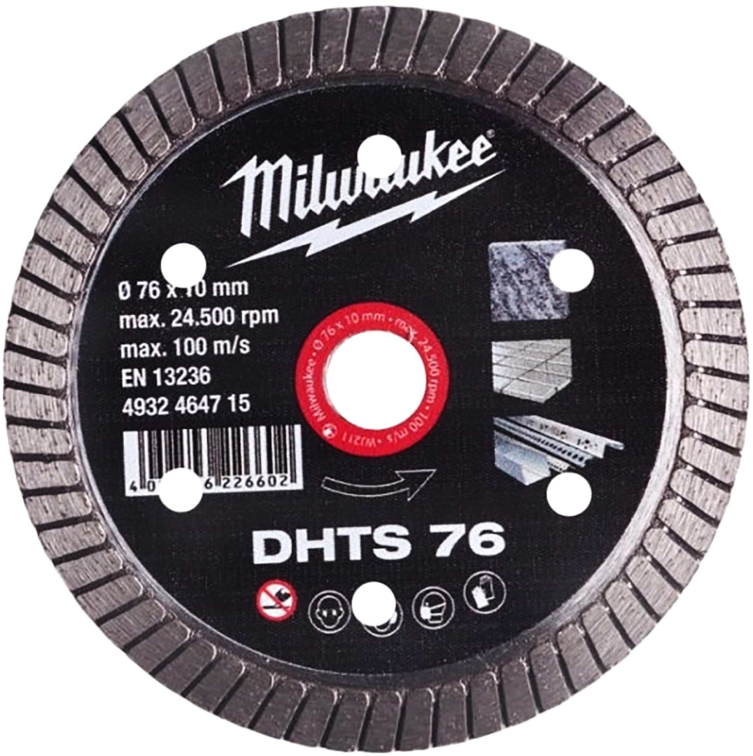 Диск алмазний Milwaukee DHTS 76 мм (4932464715)