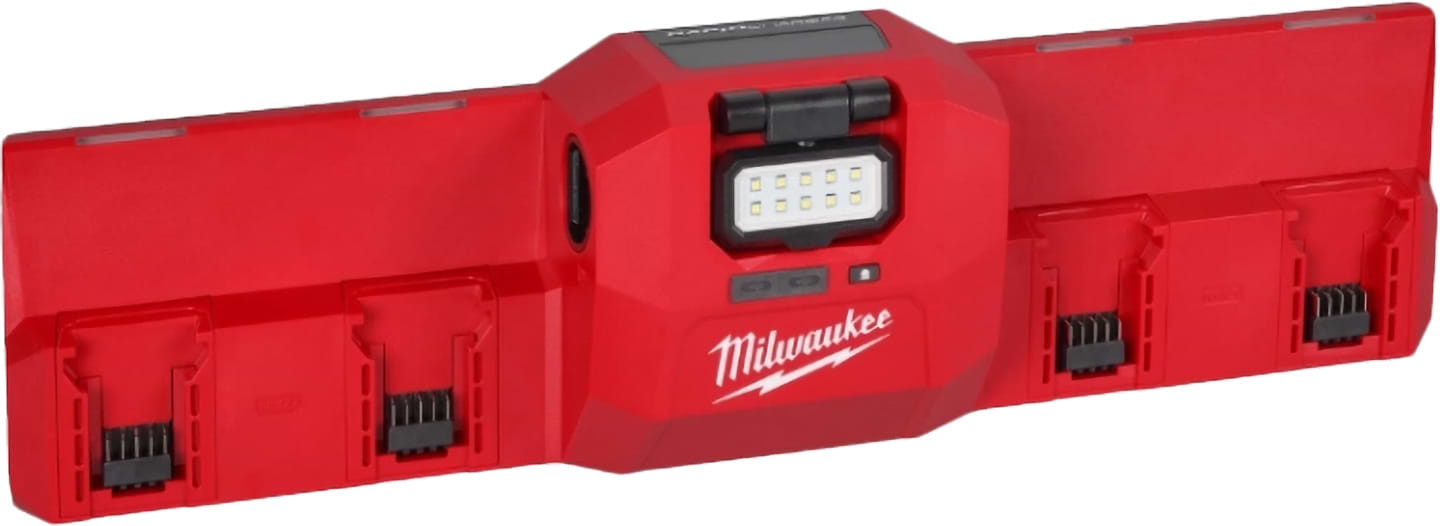 З/У к аккумуляторной батарее для электроинструментов Milwaukee M12-18 GBC4 (4933493863)