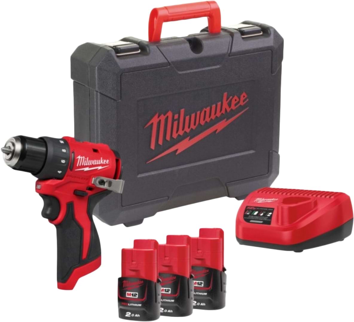 Дриль-шуруповерт Milwaukee M12 BLDDRC-203C (4933499685)