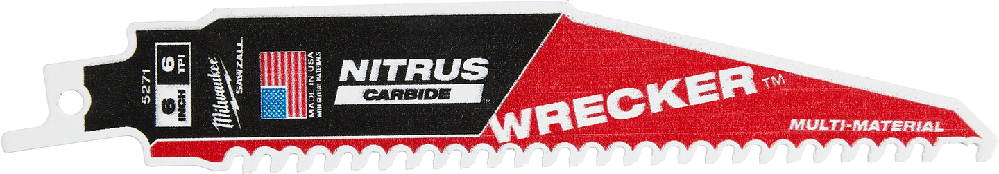Полотно Milwaukee WRECKER CARBIDE NITRUS 150х4,2 мм (48475271)