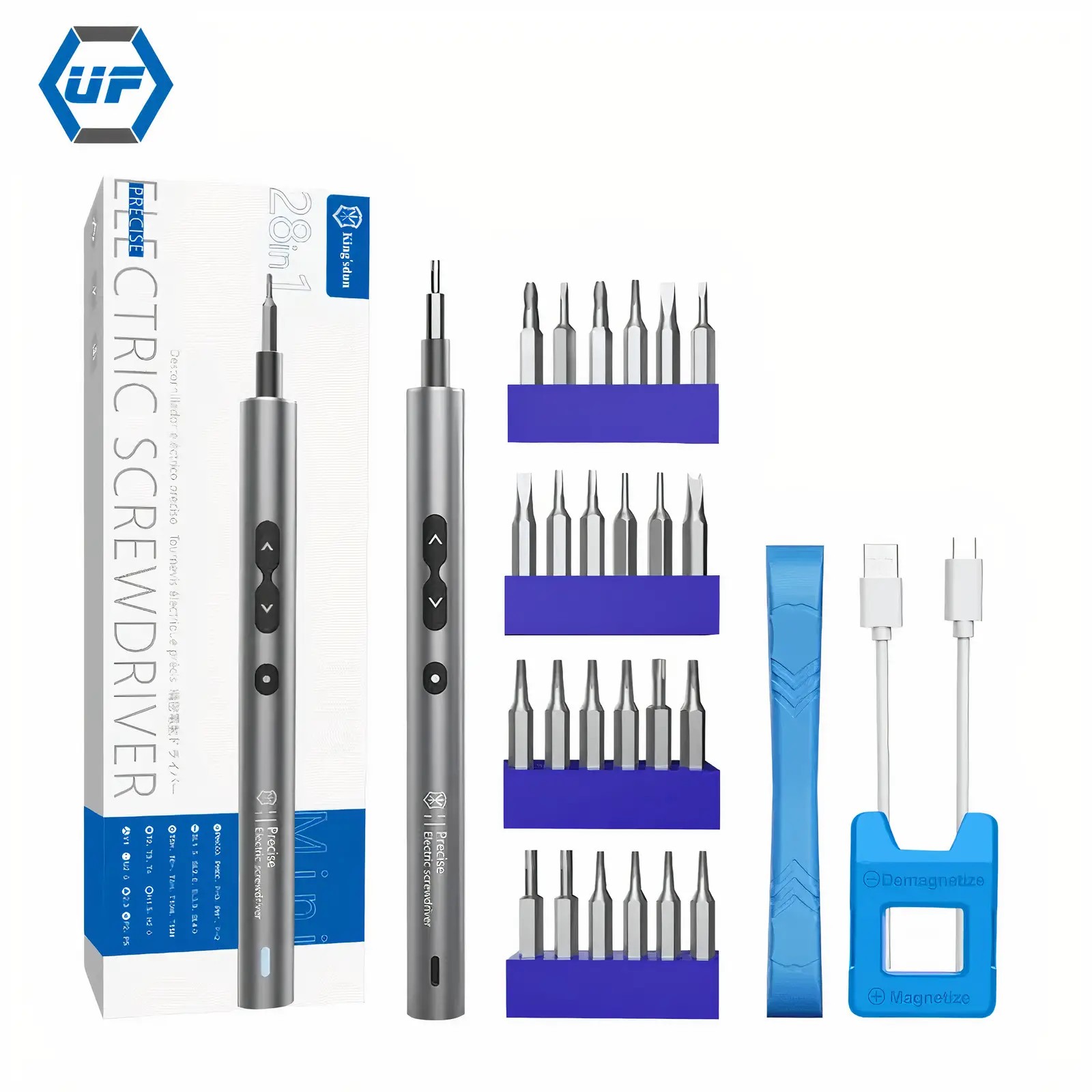 Акумуляторна викрутка King'sDun 28 в 1 (КС-882039)