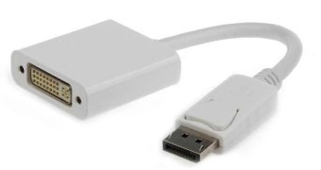 Адаптер MiniDisplay Port-DVI Cablexpert DisplayPort to DVI (A-DPM-DVIF-002-W)