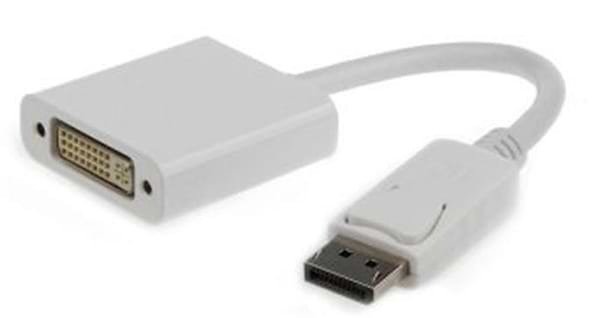 Фото - Адаптер MiniDisplay Port-DVI Cablexpert DisplayPort to DVI (A-DPM-DVIF-002-W)