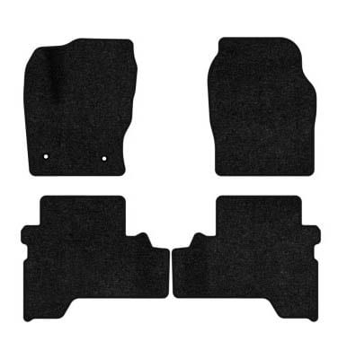 Коврики ворсовые в салон авто EVAtech Standard для Ford C-Max (C344) (2 clips) 2010-2019 2 поколение Minivan EU черный кант FD12377PDC4FC2VEB