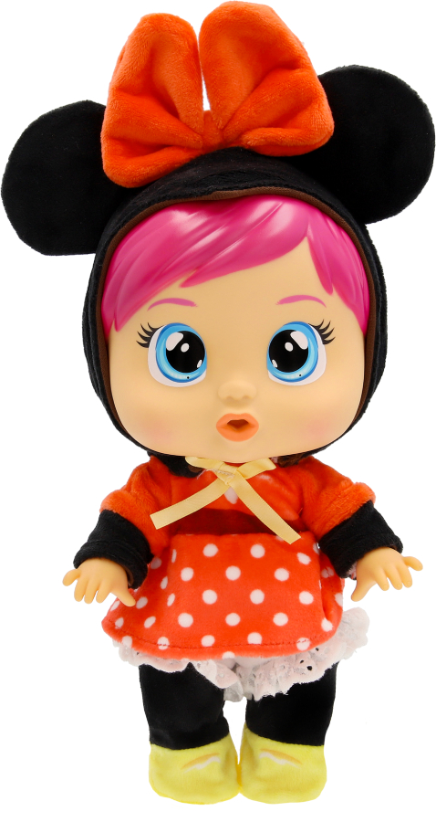 Фото - Інтерактивний пупс Cry Babies CB. ЛЮБОВ І ТУРБОТА DISNEY Лялька Плакса Мінні з аксесуарами 26 cм (927384)