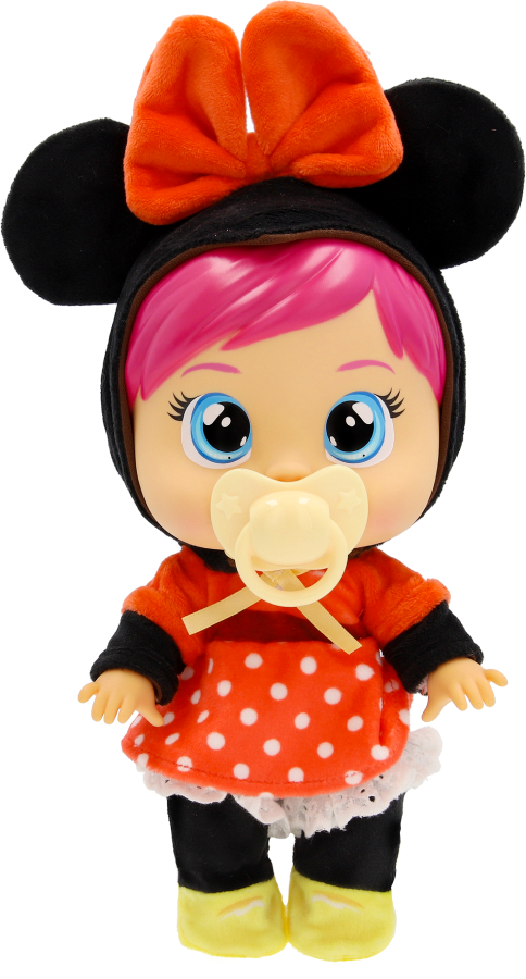 Фото - Інтерактивний пупс Cry Babies CB. ЛЮБОВ І ТУРБОТА DISNEY Лялька Плакса Мінні з аксесуарами 26 cм (927384)