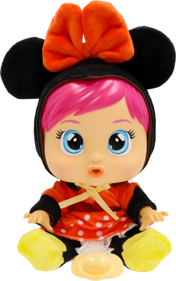 Фото - Інтерактивний пупс Cry Babies CB. ЛЮБОВ І ТУРБОТА DISNEY Лялька Плакса Мінні з аксесуарами 26 cм (927384)