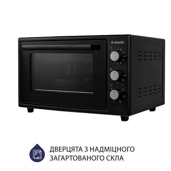 Фото - Піч електрична Minola FOEV 3714 BL
