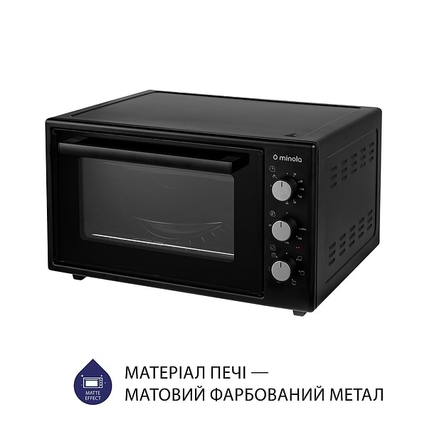 Фото - Піч електрична Minola FOEV 3714 BL