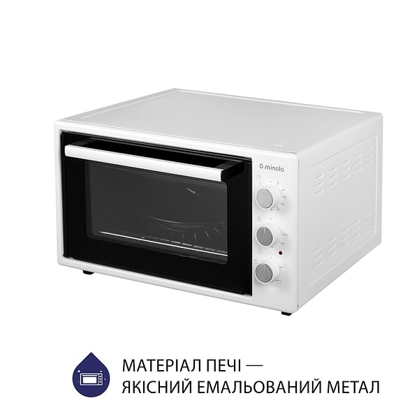 Фото - Піч електрична Minola FOEV 3714 WH