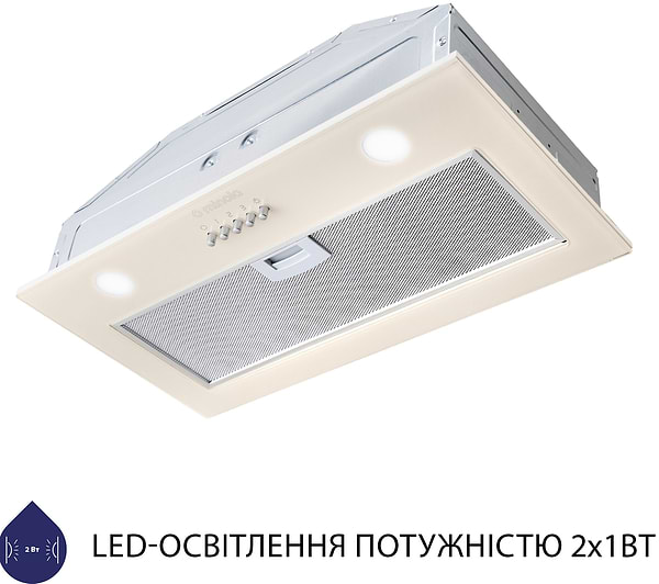 Фото - Витяжка вбудована Minola HBI 5262 IV GLASS 700 LED