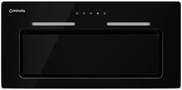 Фото - Вытяжка встраиваемая Minola HBI 6473 BL GLASS 800 LED Line