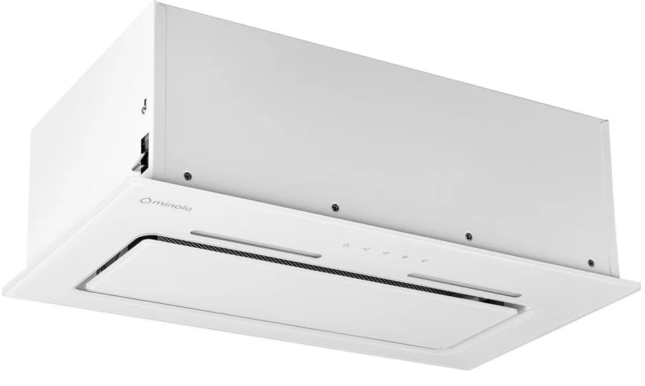 Вытяжка встраиваемая Minola HBI 6473 WH GLASS 800 LED Line - Фото 1