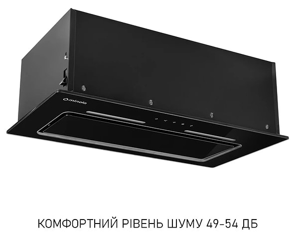 Фото - Вытяжка встраиваемая Minola HBI 6473 BL GLASS 800 LED Line