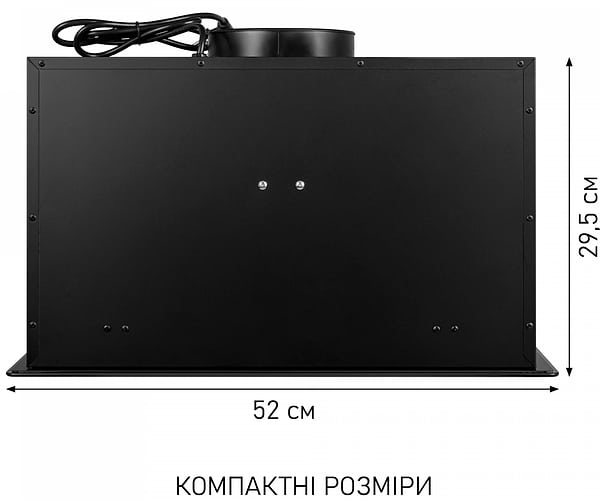 Фото - Витяжка вбудована Minola BGH 5677 BL