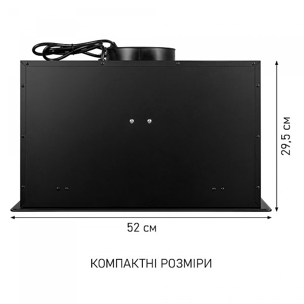 Фото - Вытяжка встраиваемая Minola BGH 5877 BL