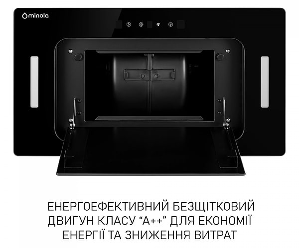 Фото - Витяжка вбудована Minola BGH 5977 BL Silent