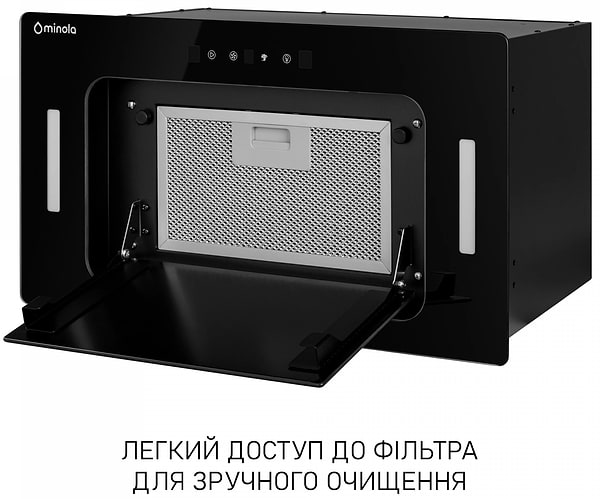 Фото - Витяжка вбудована Minola BGH 5977 BL Silent