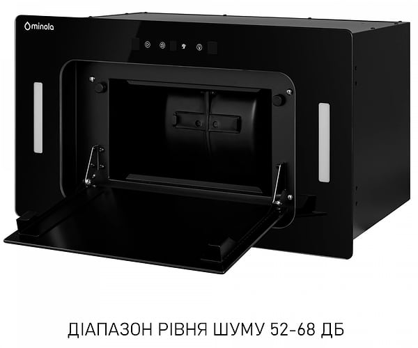 Фото - Витяжка вбудована Minola BGH 5977 BL Silent