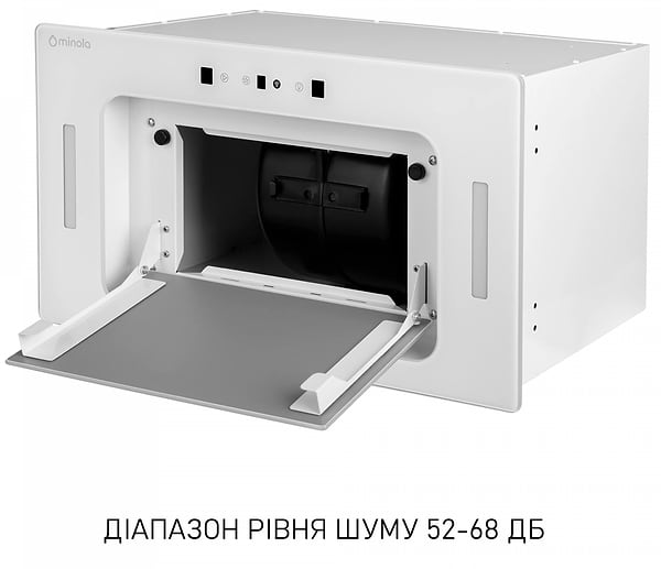 Фото - Витяжка вбудована Minola BGH 5977 WH Silent