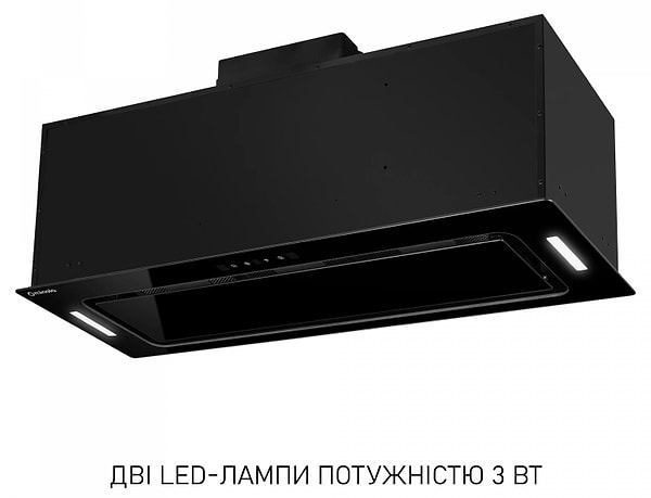 Фото - Вытяжка встраиваемая Minola BGH 9977 BL Silent