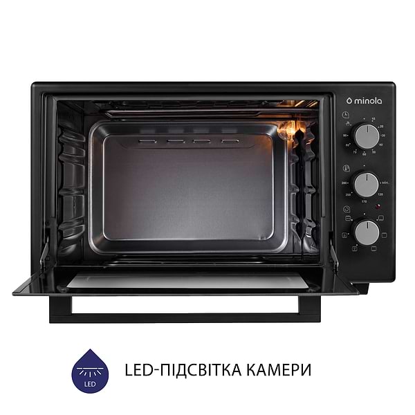 Фото - Піч електрична Minola FOEV 3714 BL