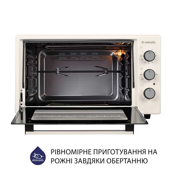 Фото - Піч електрична Minola FOEV 3714 IV