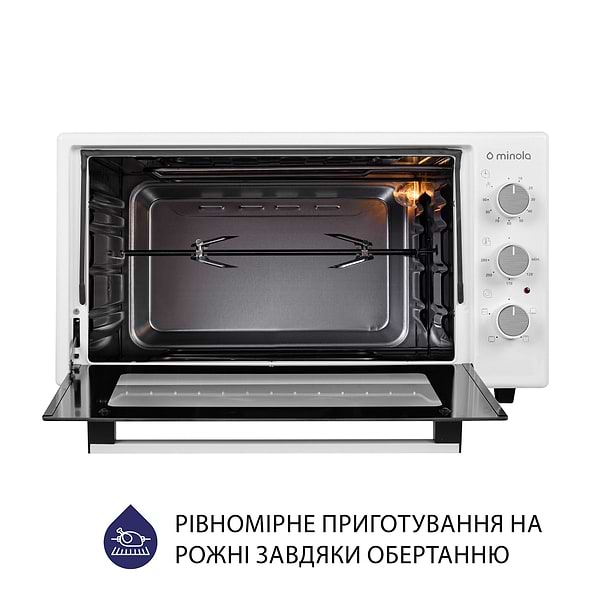 Фото - Піч електрична Minola FOEV 3714 WH