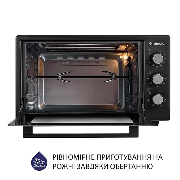 Фото - Печь электрическая Minola FOET 3714 BL