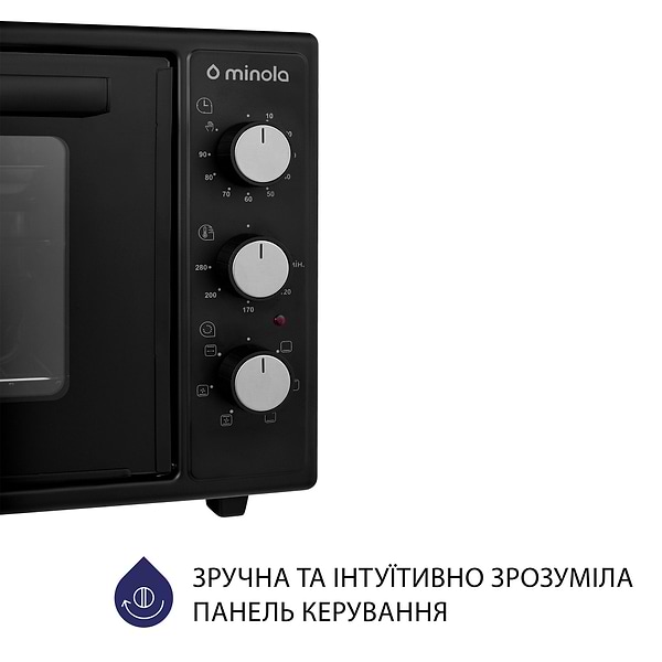 Фото - Піч електрична Minola FOET 4815 BL