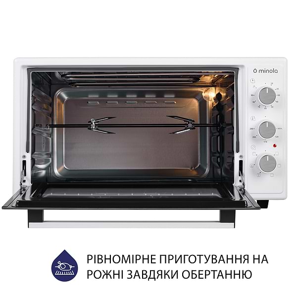 Фото - Печь электрическая Minola FOET 4815 WH