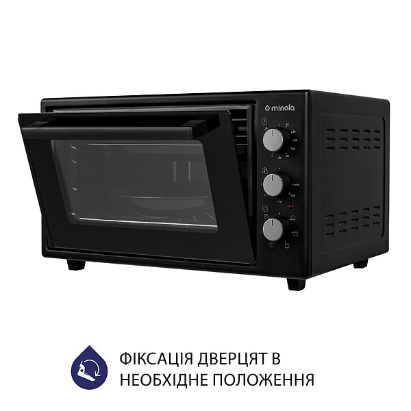 Фото - Піч електрична Minola FOEV 3714 BL