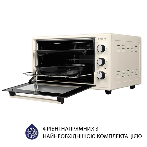 Фото - Піч електрична Minola FOEV 3714 IV